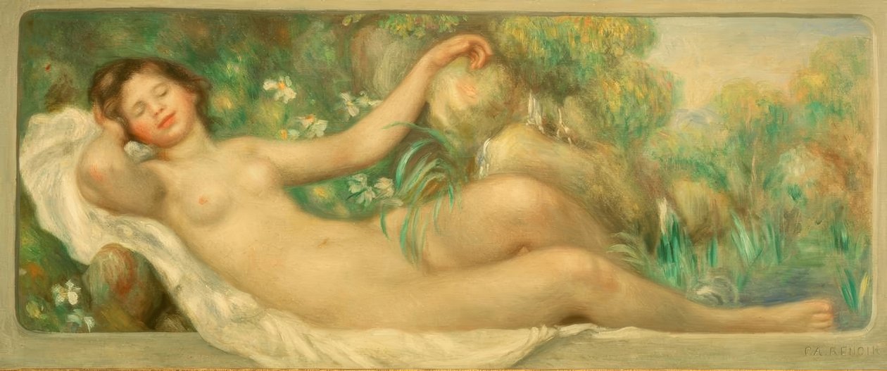 Källa av Pierre Auguste Renoir