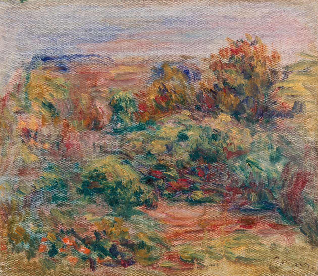 Landskap av Pierre Auguste Renoir