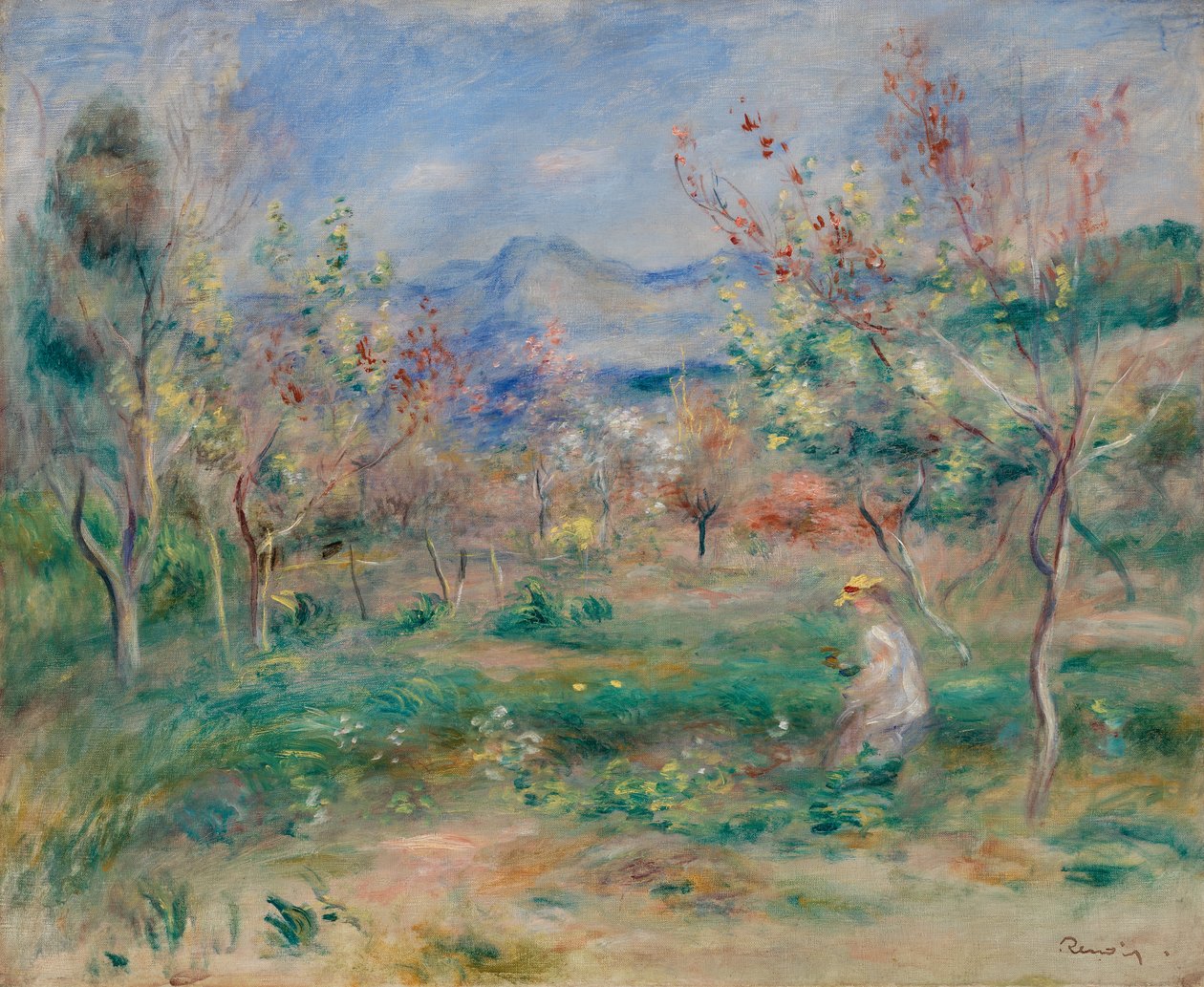 Landskap av Pierre Auguste Renoir