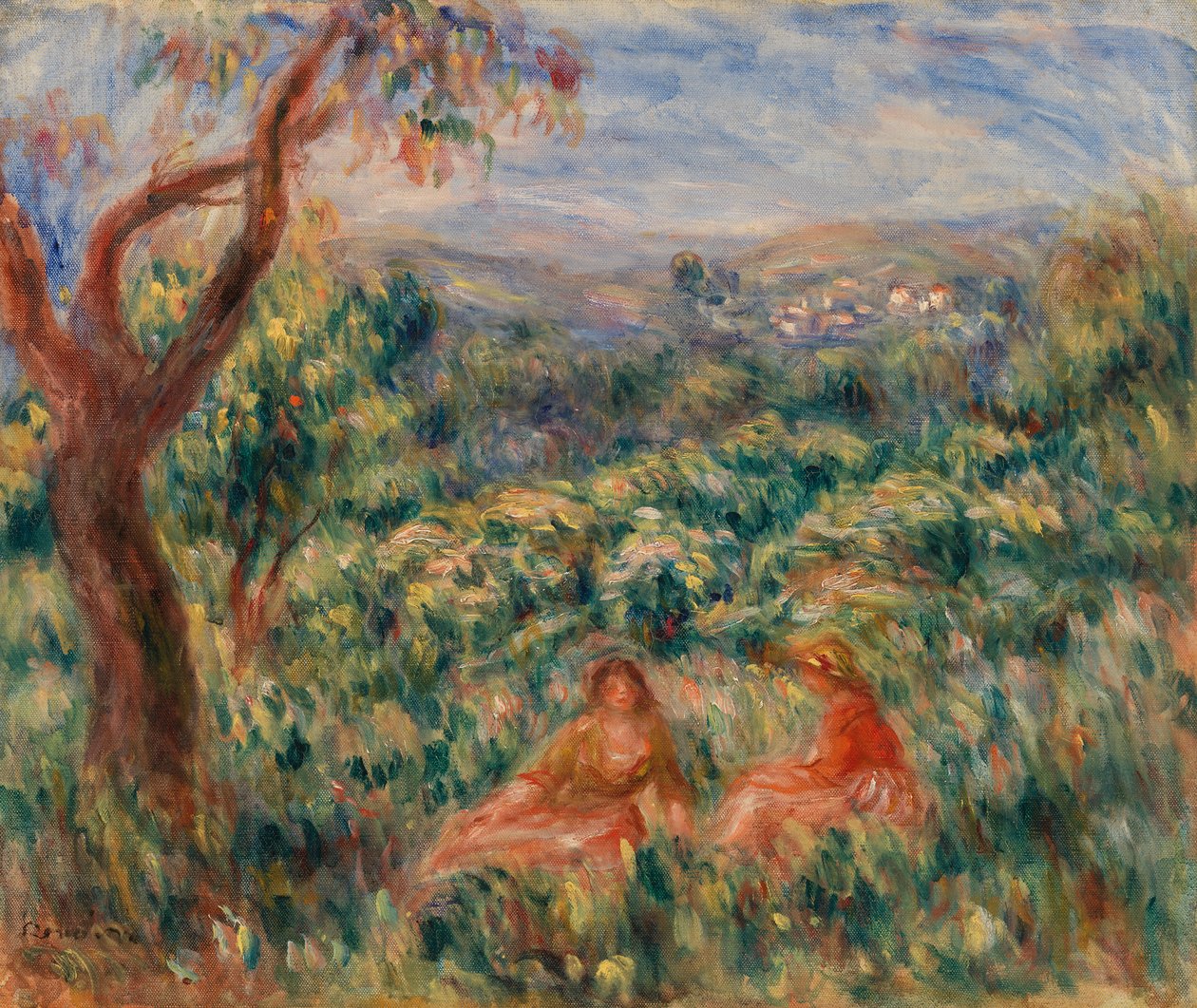 Landskap av Pierre Auguste Renoir