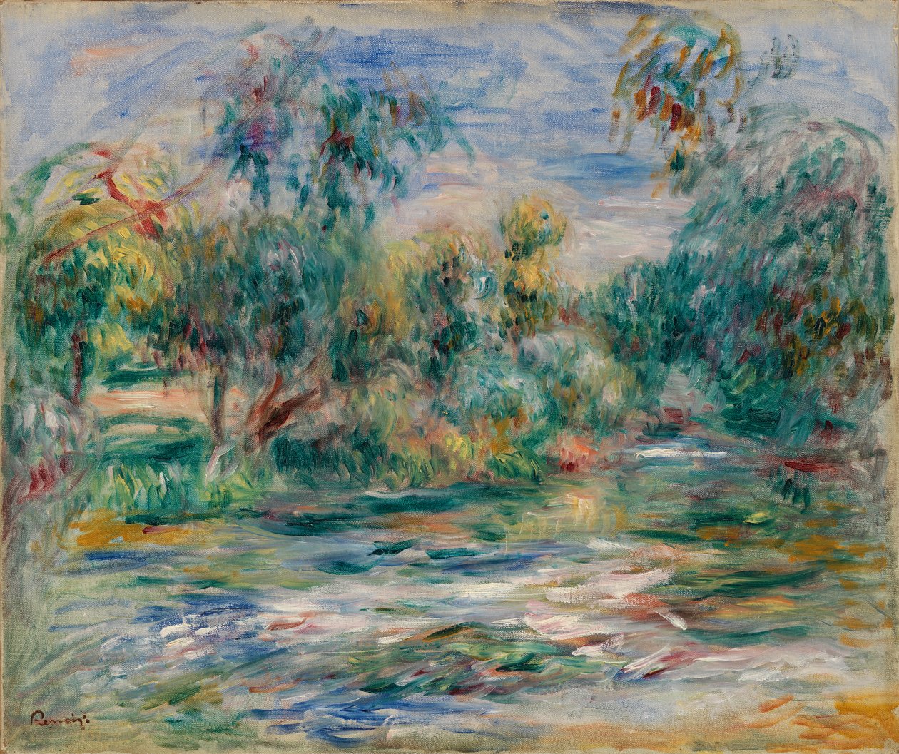 Landskap av Pierre Auguste Renoir