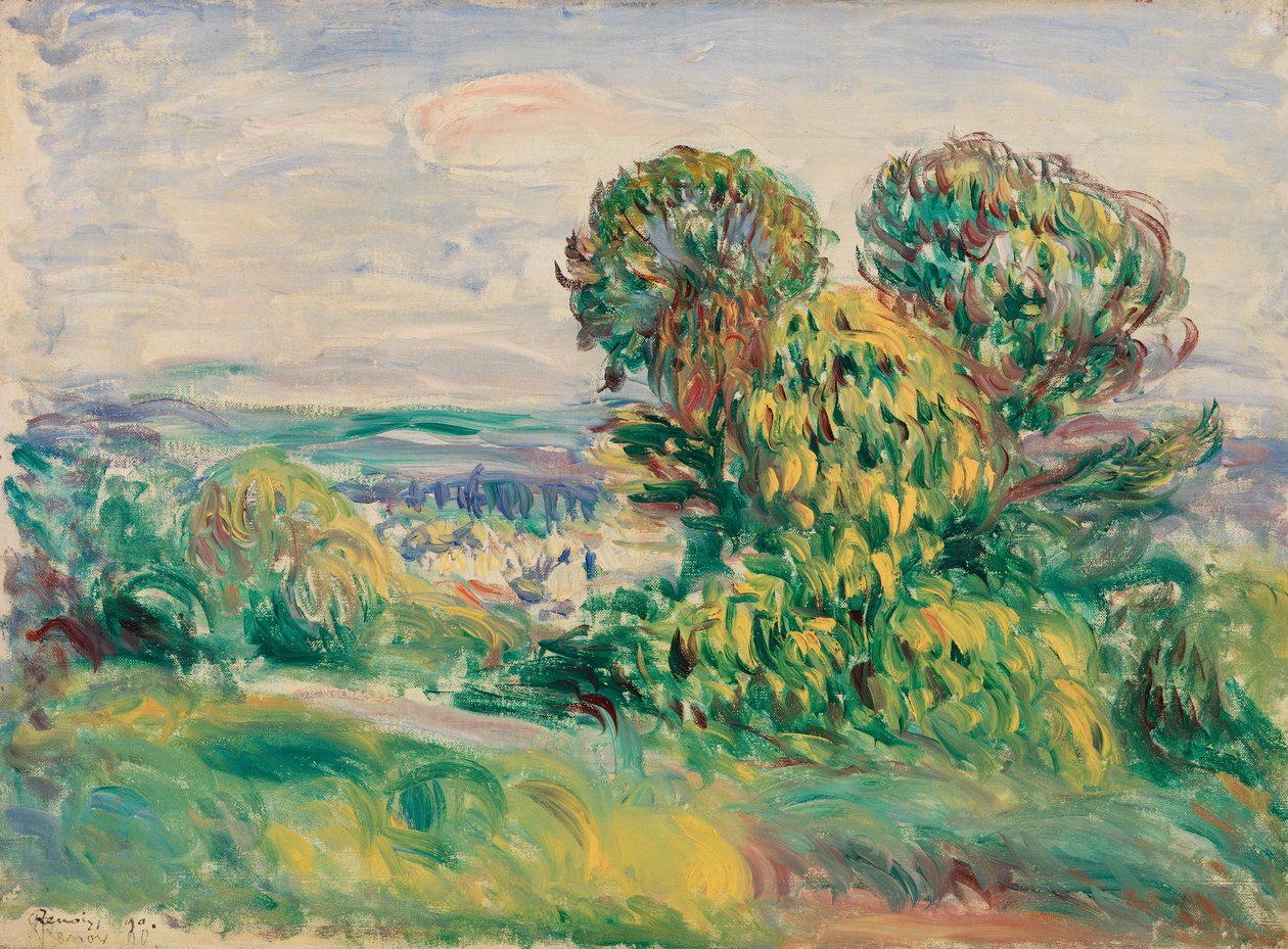 Landskap av Pierre Auguste Renoir
