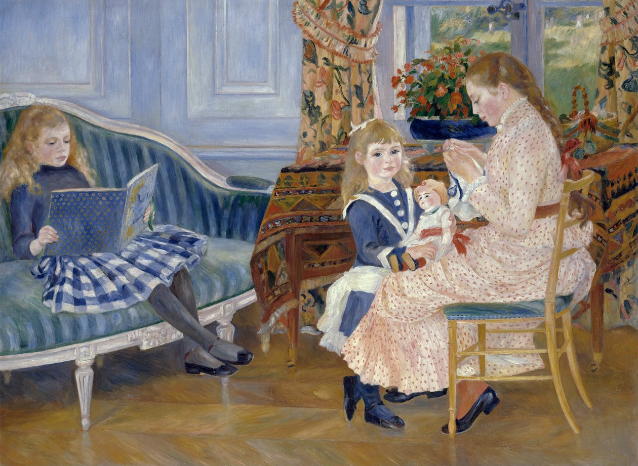 Barneftermiddag på Wargemont av Pierre Auguste Renoir