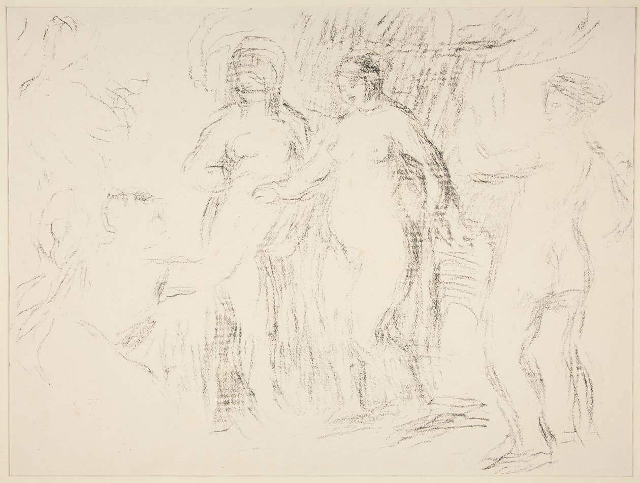 Badgästerna av Pierre Auguste Renoir
