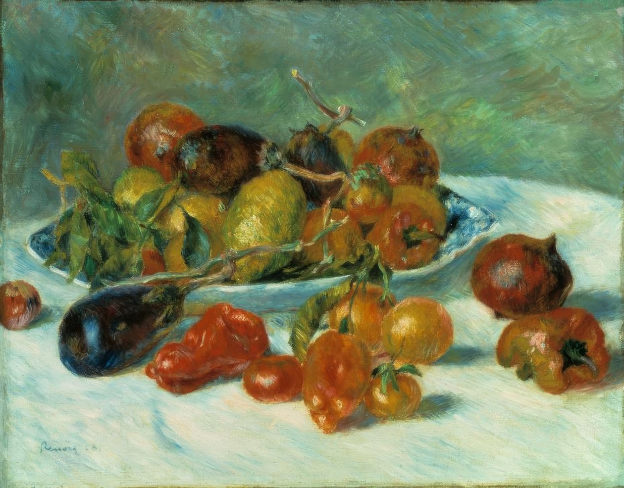Frukt på Midi av Pierre Auguste Renoir