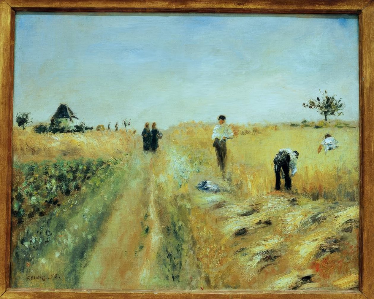 Skördemännen av Pierre Auguste Renoir