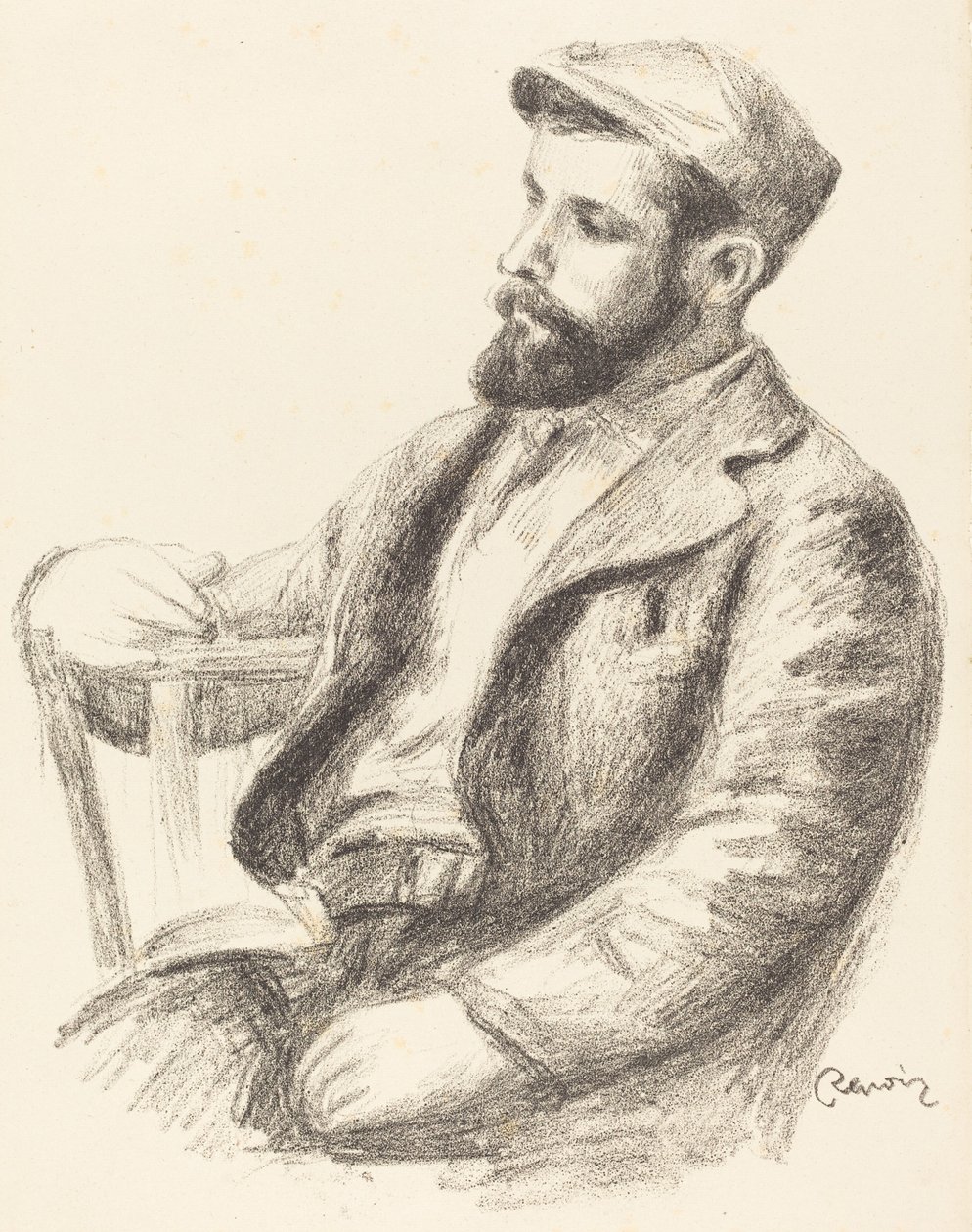 Louis Valtat, 1904. av Pierre Auguste Renoir