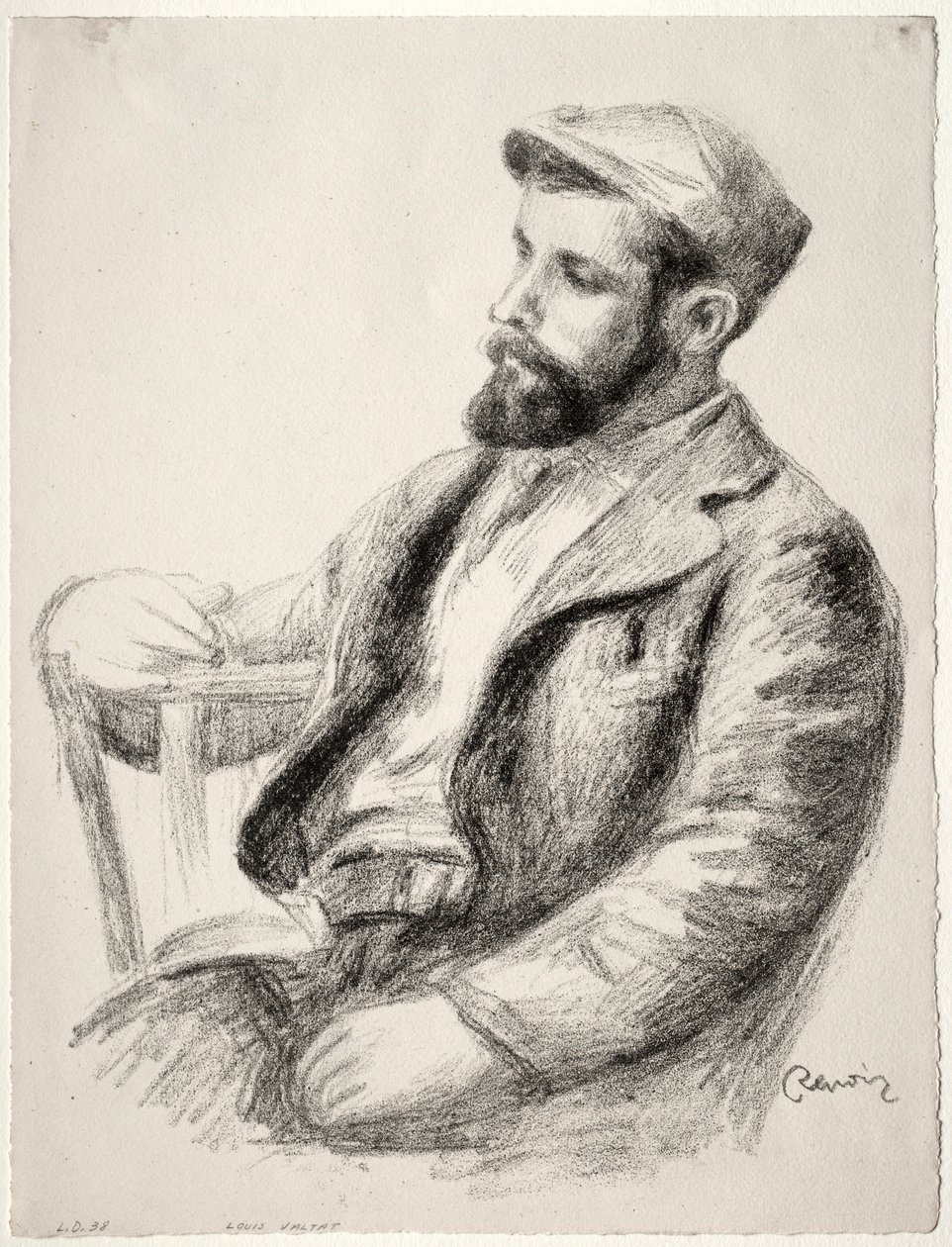 Louis Valtat, 1904. av Pierre Auguste Renoir
