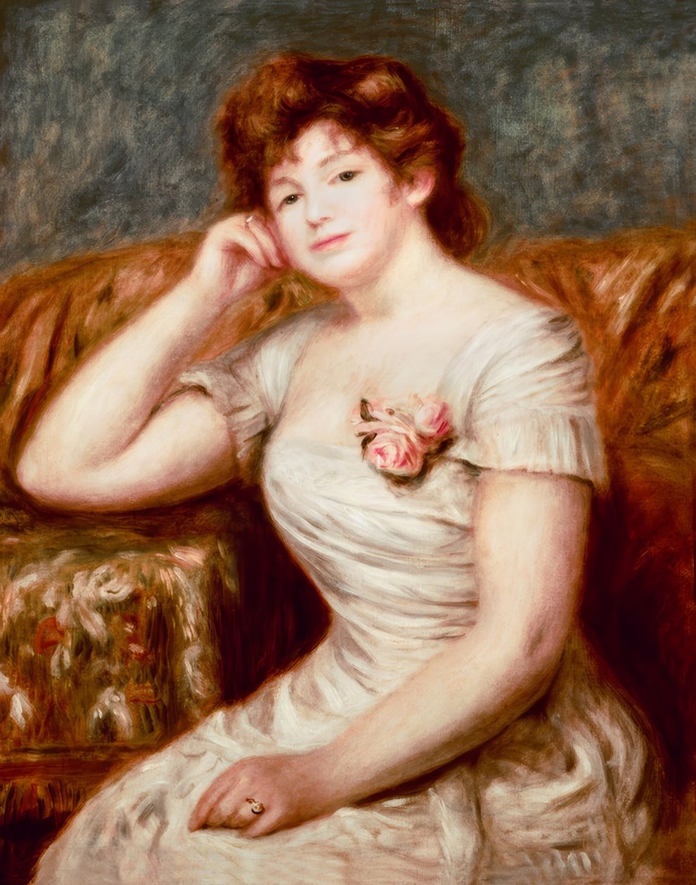 Madame Adrien Mithouard av Pierre Auguste Renoir