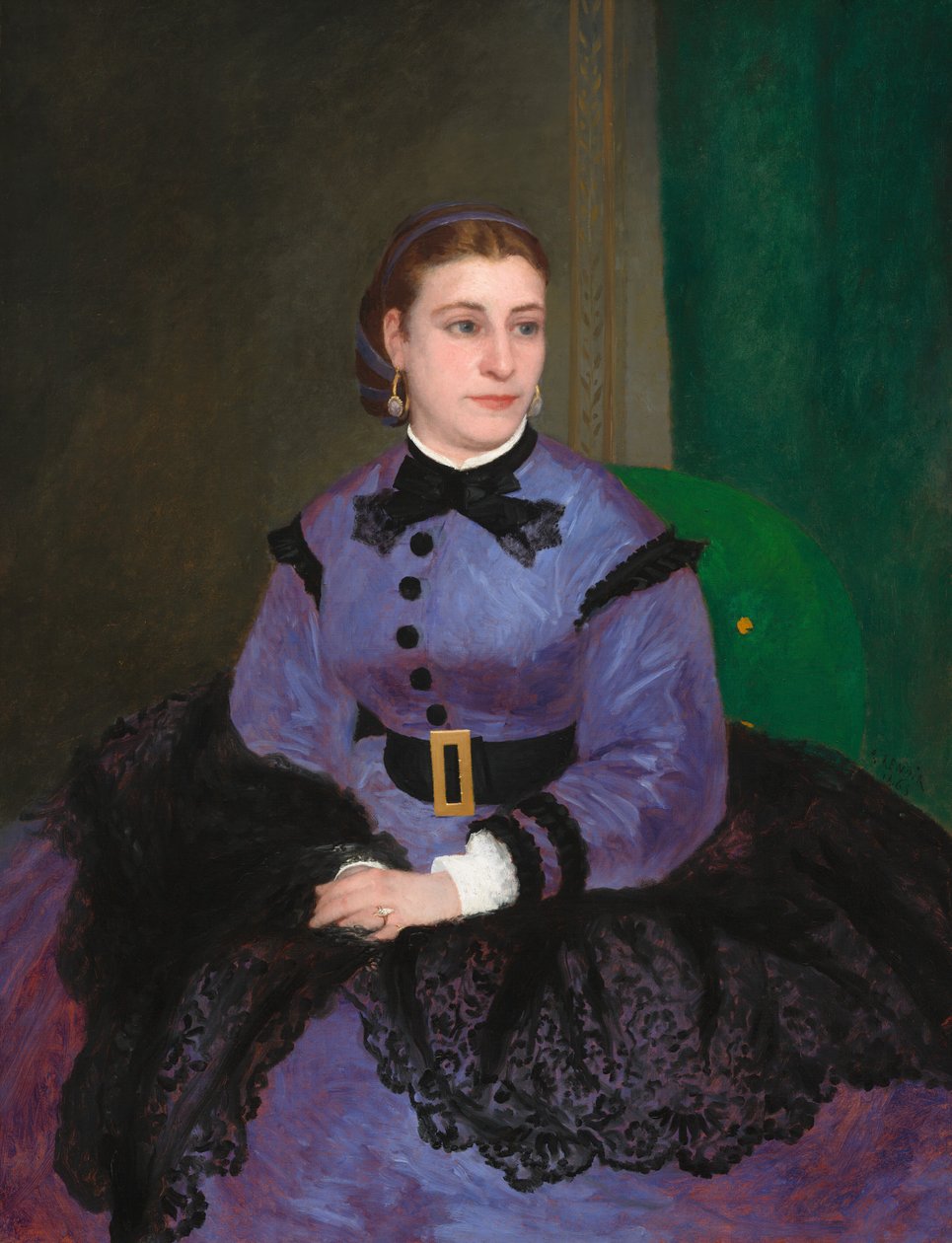 Miss Sicot, 1865. av Pierre Auguste Renoir