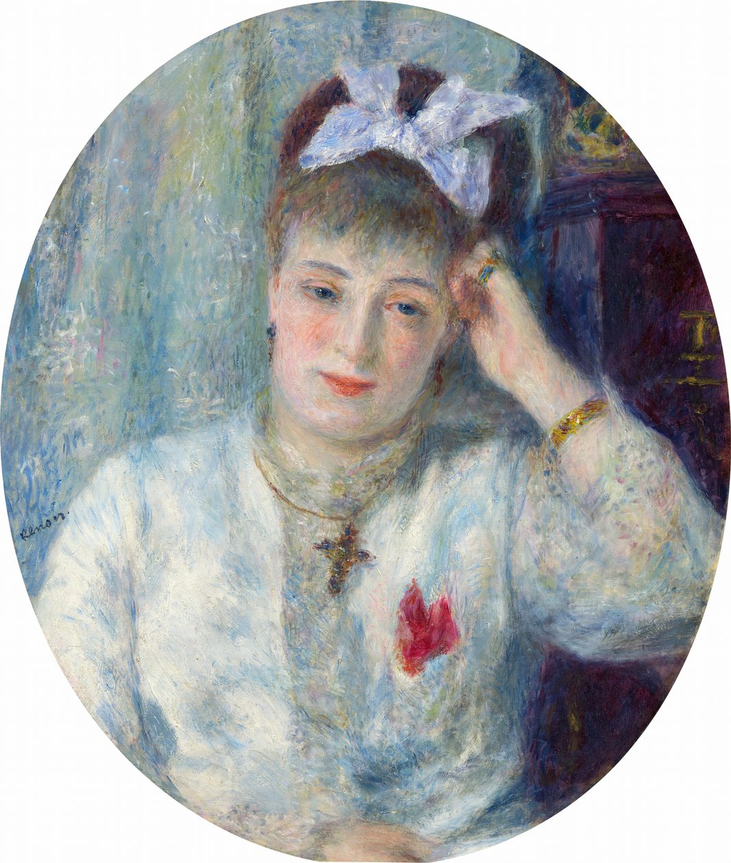 Marie Murer, 1877. av Pierre Auguste Renoir