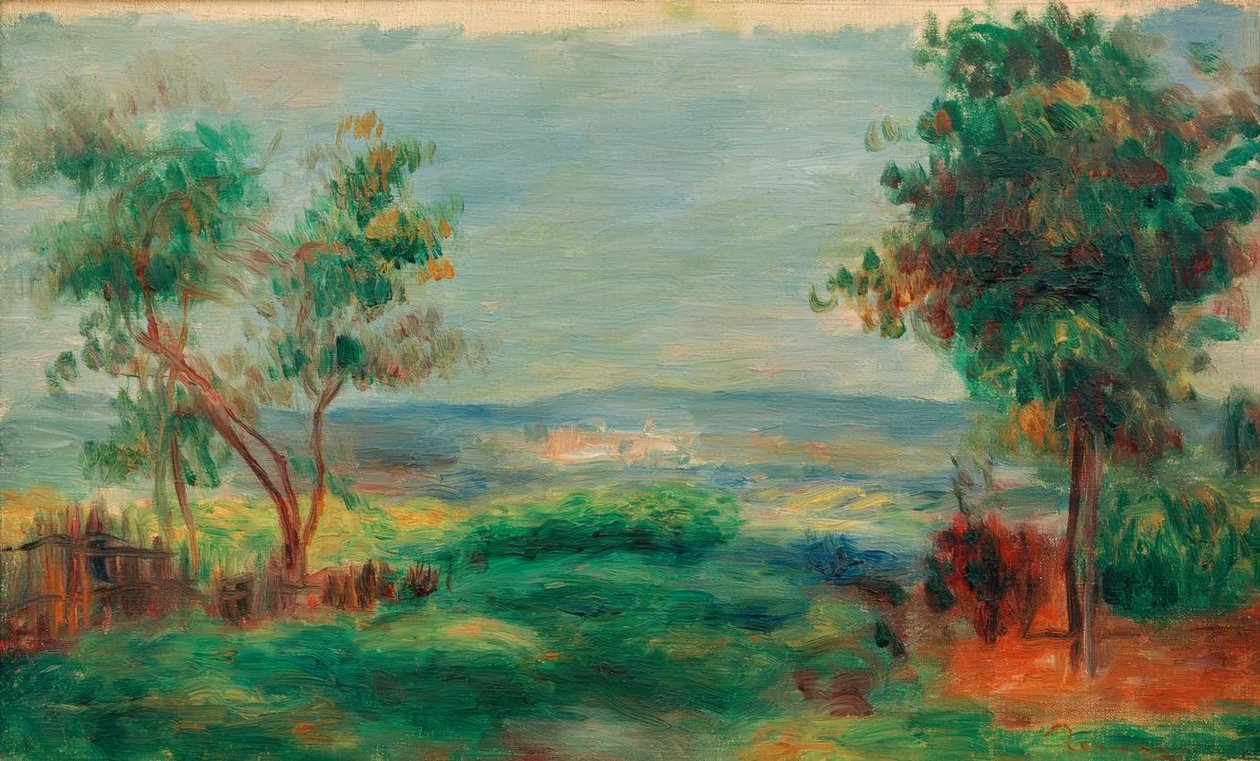 Landsbygden av Pierre Auguste Renoir