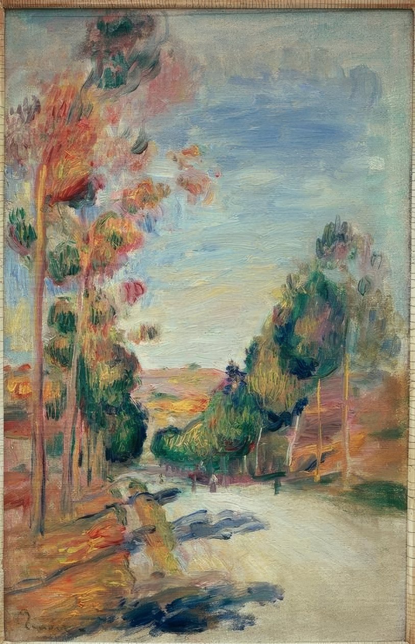 Essoyes landskap av Pierre Auguste Renoir