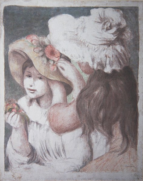 Fäst hatten av Pierre Auguste Renoir