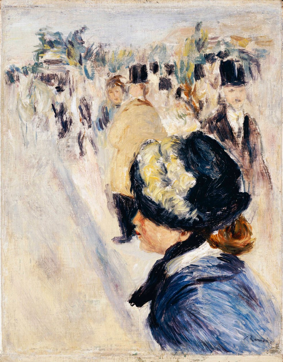Place Clichy, ca 1880 av Pierre Auguste Renoir