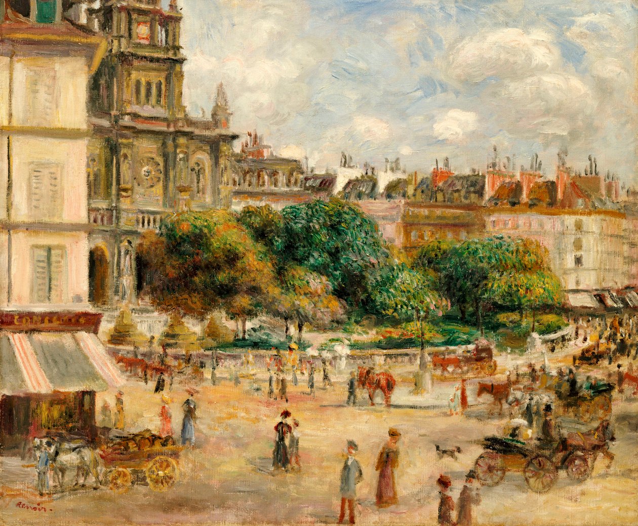 Trinity Square, 1893 av Pierre Auguste Renoir