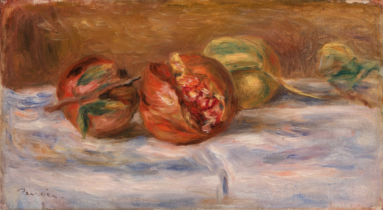 Granatäpplen (granater) av Pierre Auguste Renoir