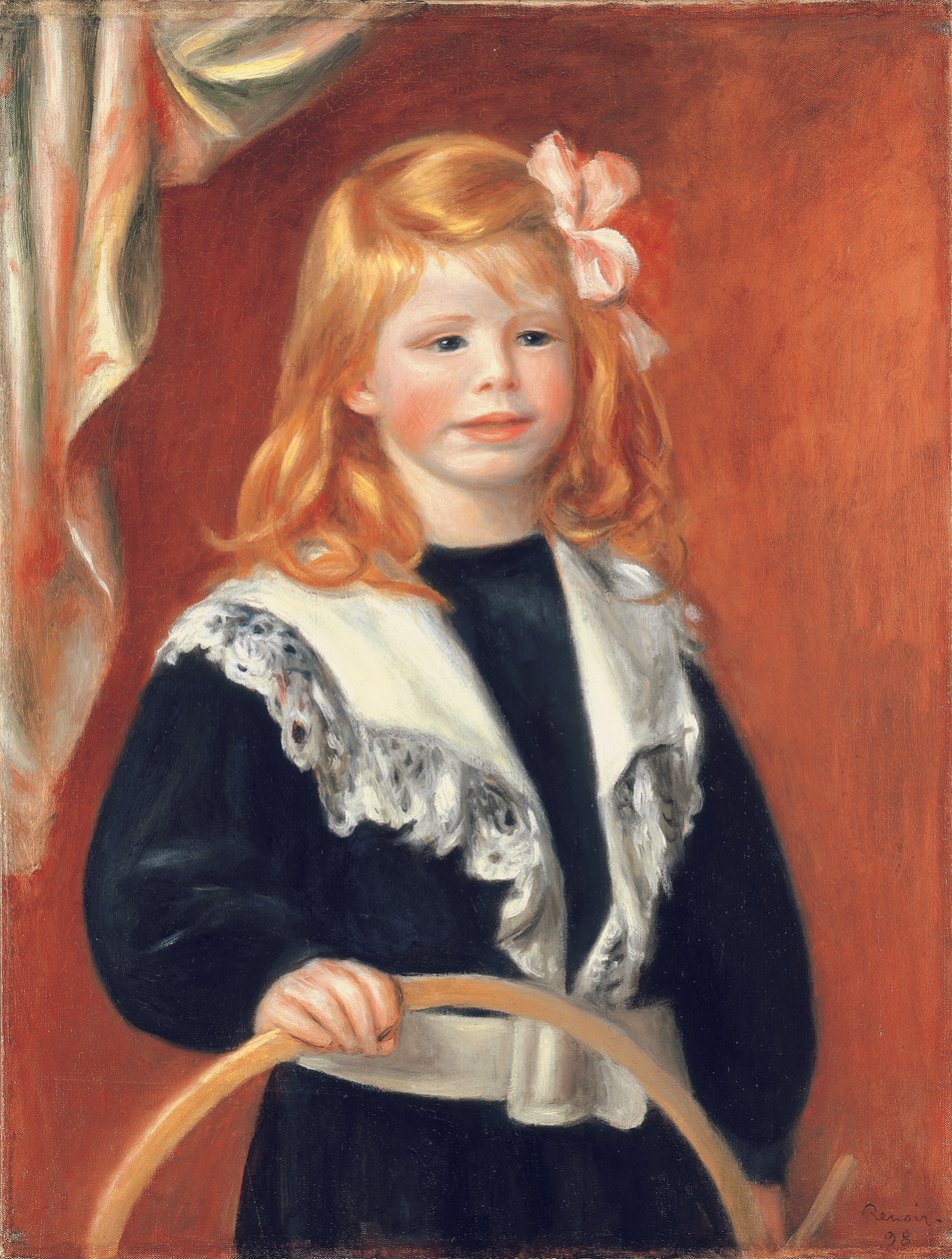 Porträtt av Jean Renoir av Pierre Auguste Renoir