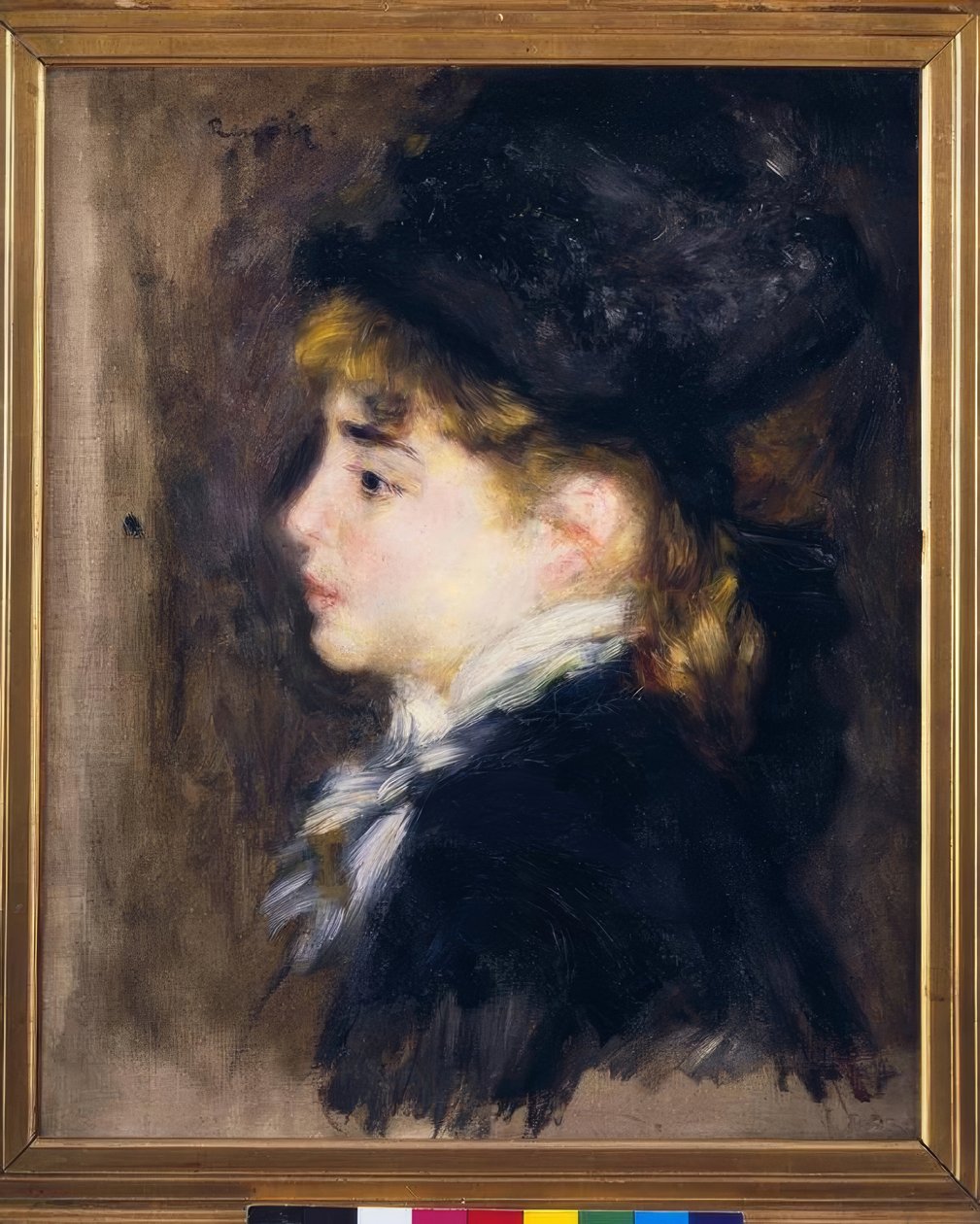 Porträtt sagt om Margot av Pierre Auguste Renoir