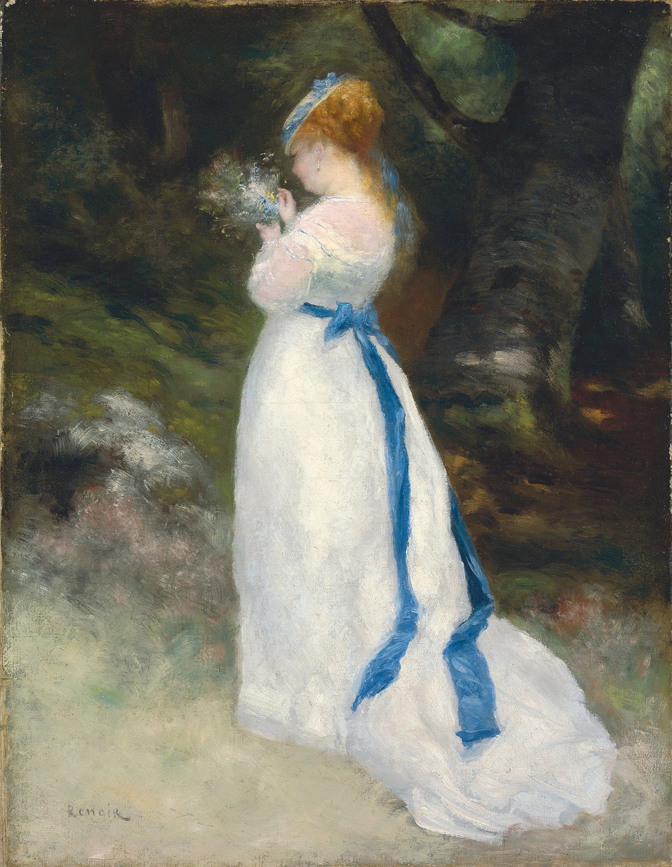 Porträtt av Lise av Pierre Auguste Renoir