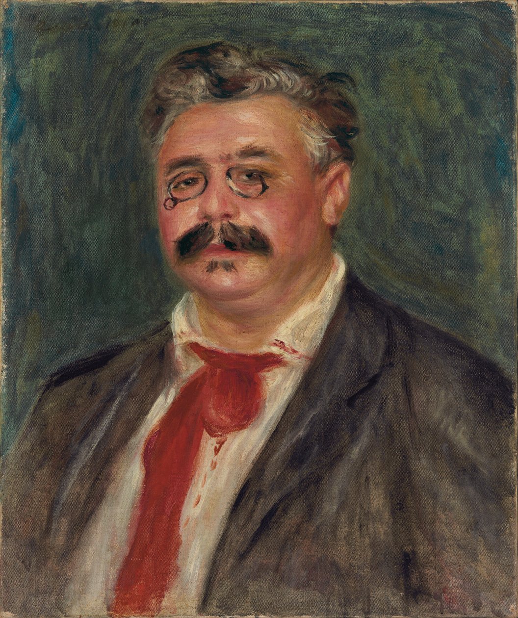 Porträtt av Wilhelm Mühlfeld, 1910 av Pierre Auguste Renoir