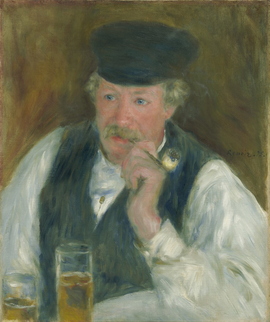 Fader Fournaise, 1875 av Pierre Auguste Renoir