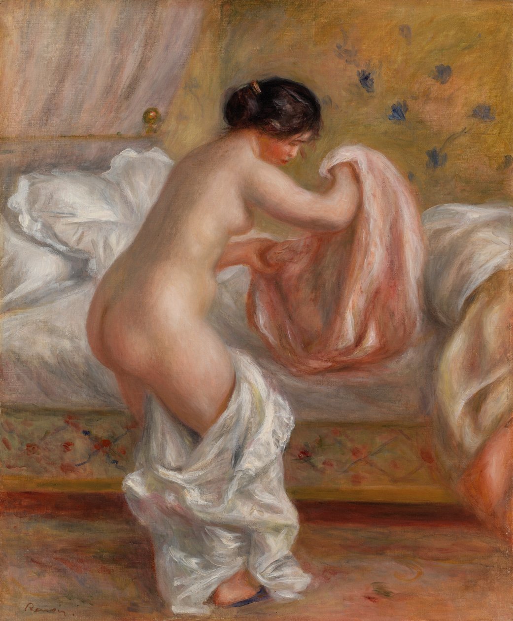 Rising (Le Lever) av Pierre Auguste Renoir