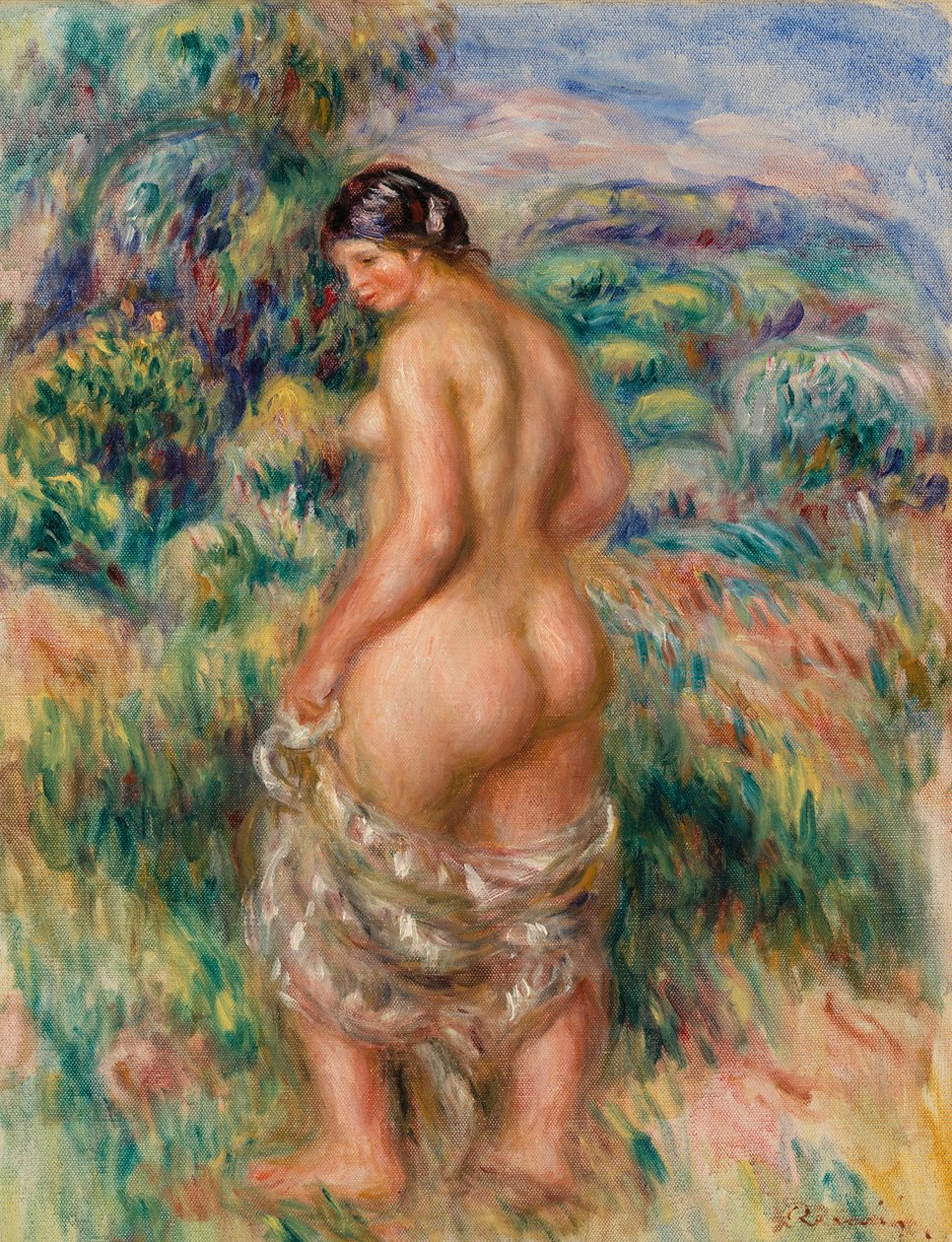 Stående Badare av Pierre Auguste Renoir