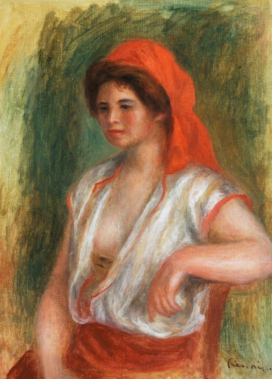 Den vackra sicilianska, av Pierre Auguste Renoir
