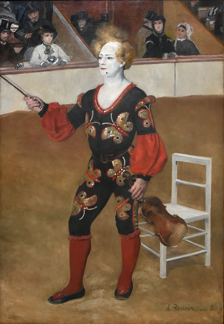 Clownen av Pierre Auguste Renoir