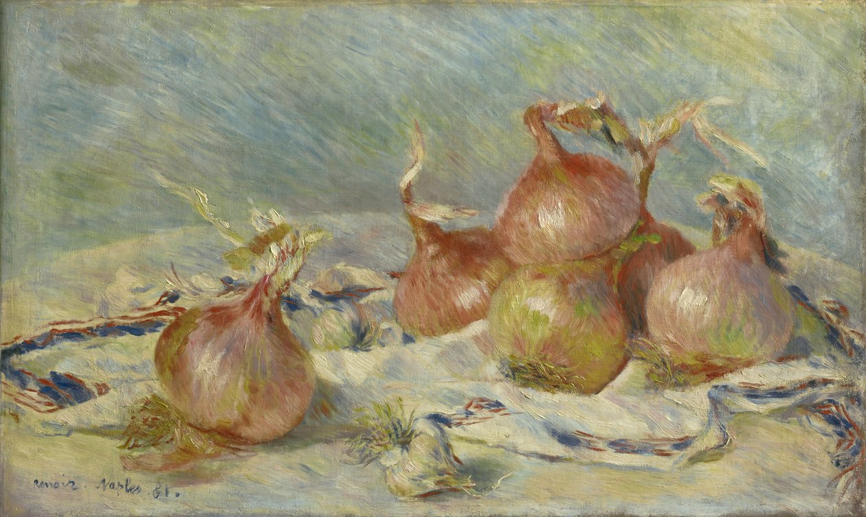 Löken, 1881 av Pierre Auguste Renoir