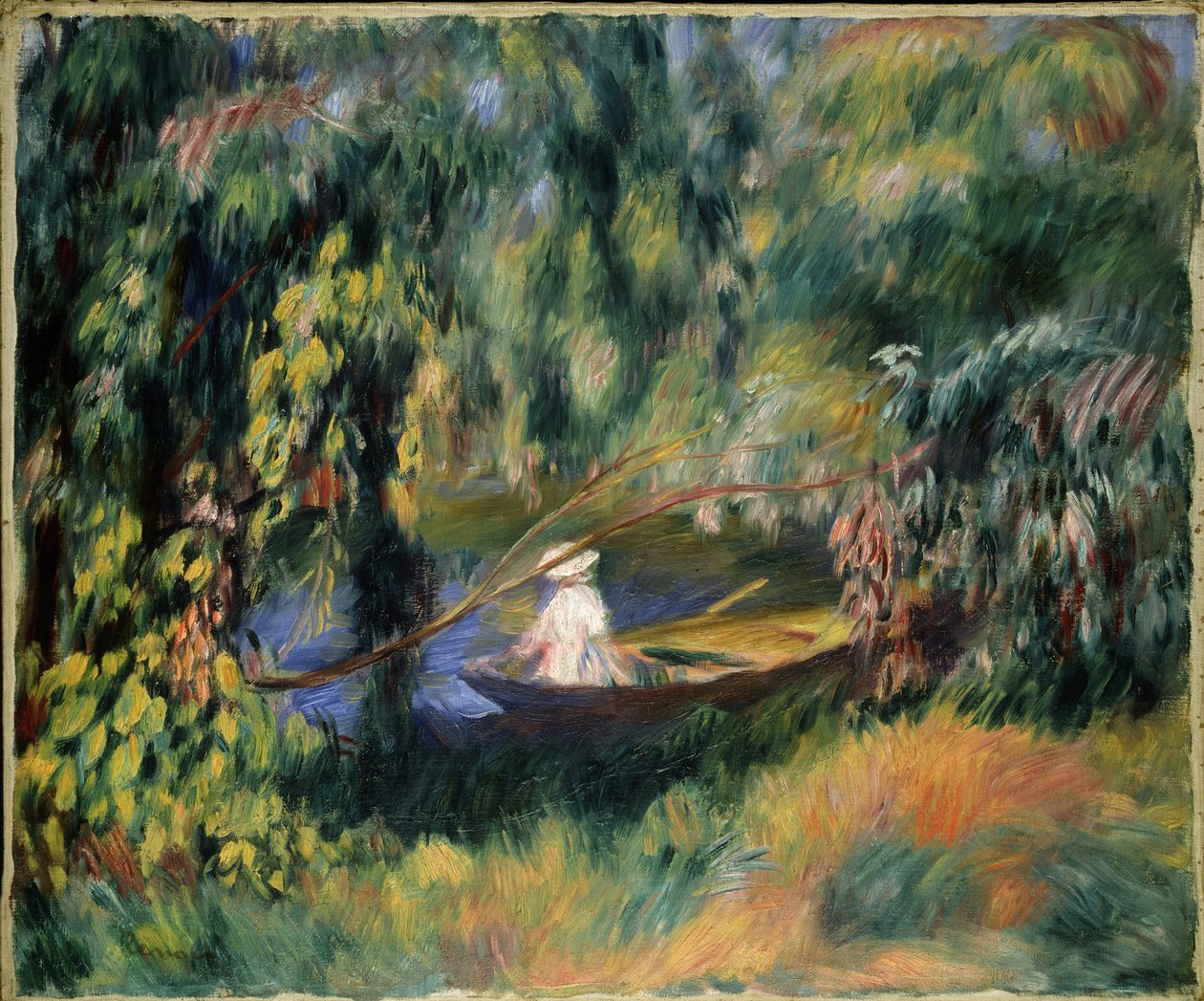 Båten, ca 1878. av Pierre Auguste Renoir