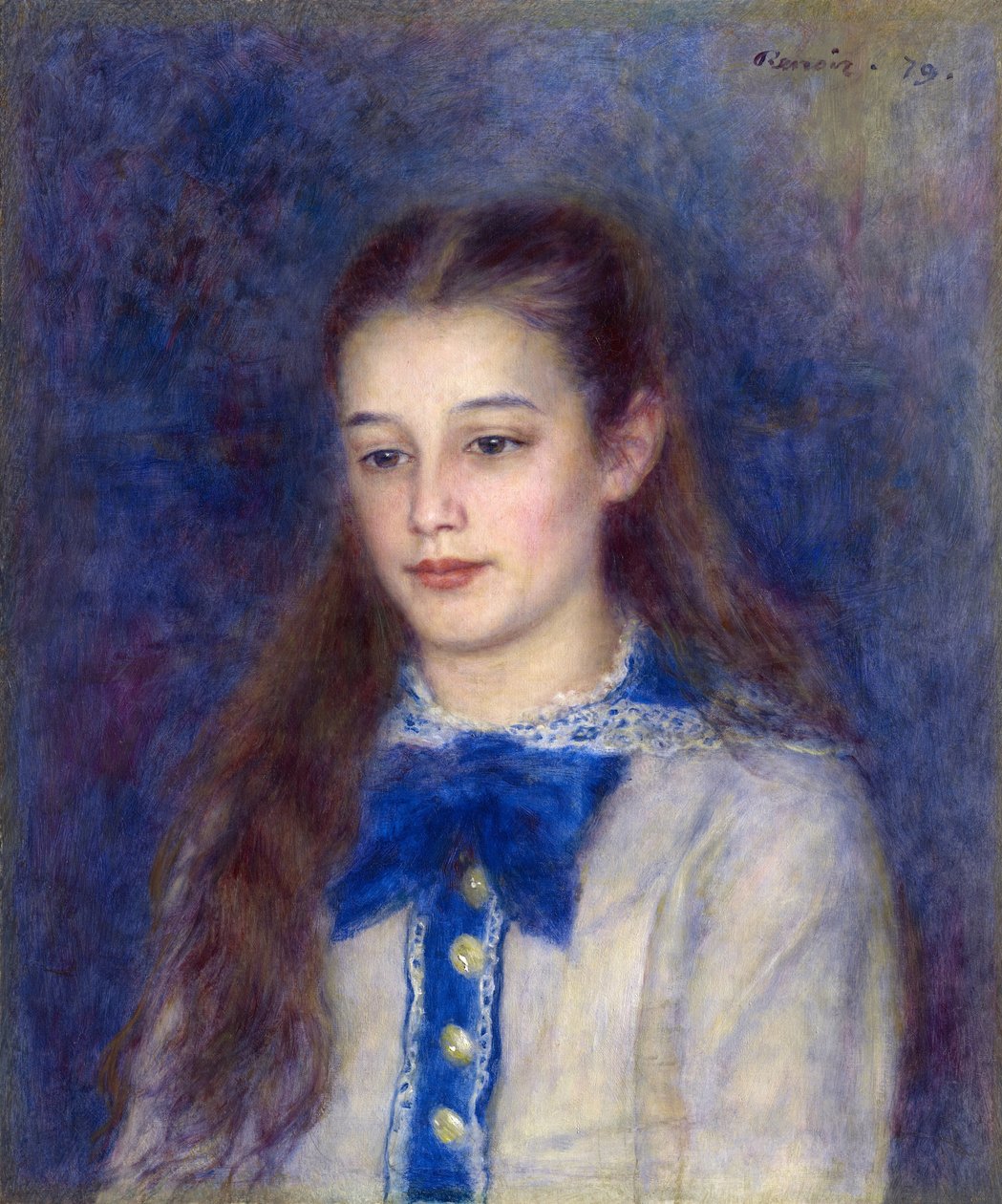Therese Berard, 1879 av Pierre Auguste Renoir