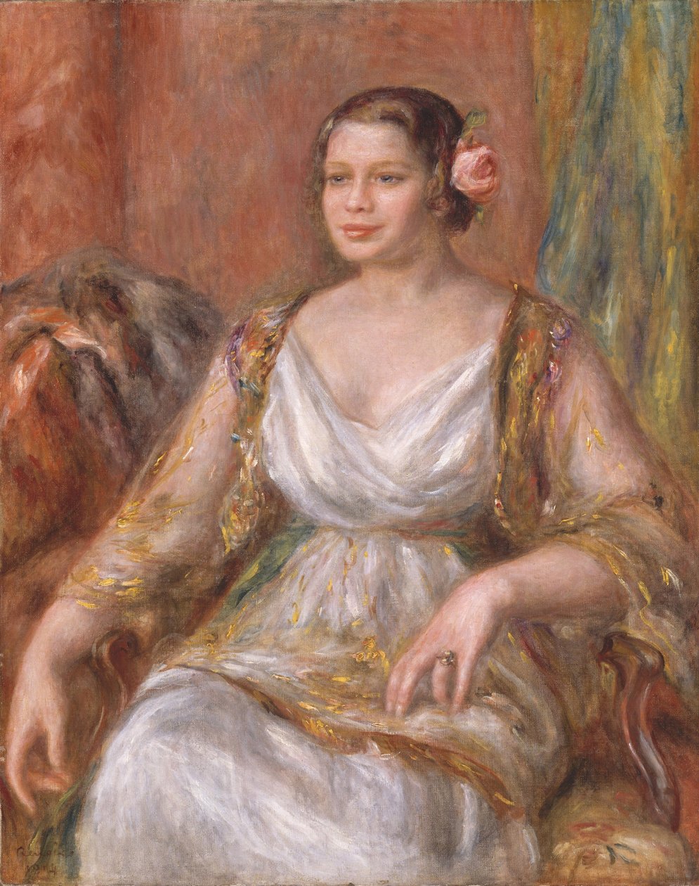 Tilla Durieux, 1914 av Pierre Auguste Renoir
