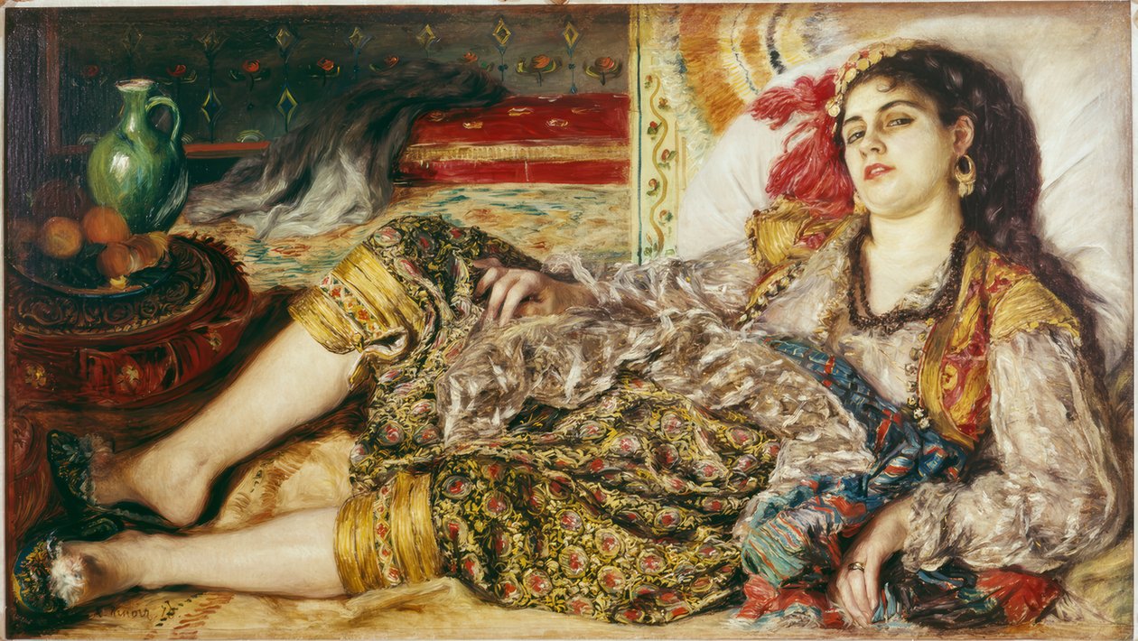 En kvinna från Alger av Pierre Auguste Renoir