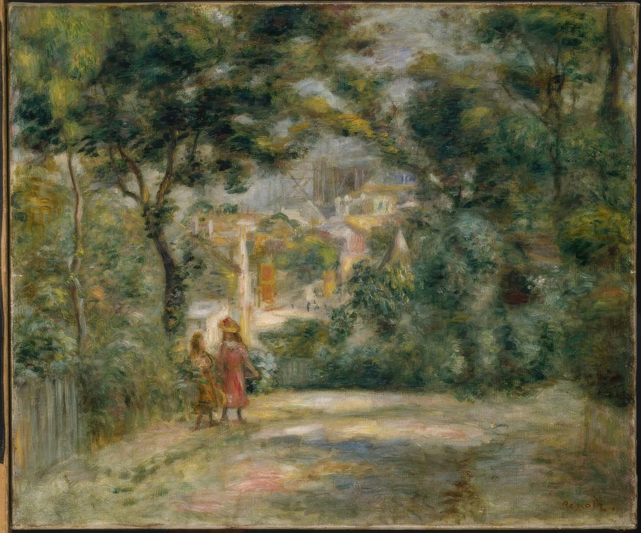 Utsikt över Sacre-Coeur av Pierre Auguste Renoir