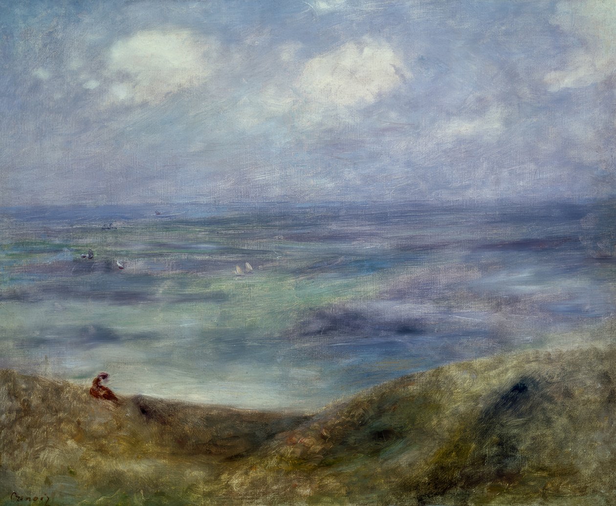 Havsutsikt, Guernsey av Pierre Auguste Renoir