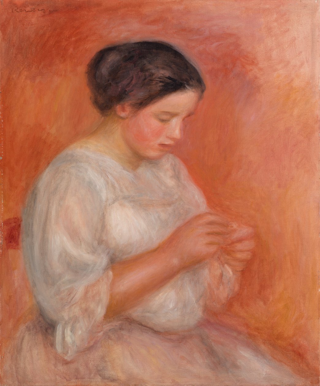 Kvinnasömnad av Pierre Auguste Renoir