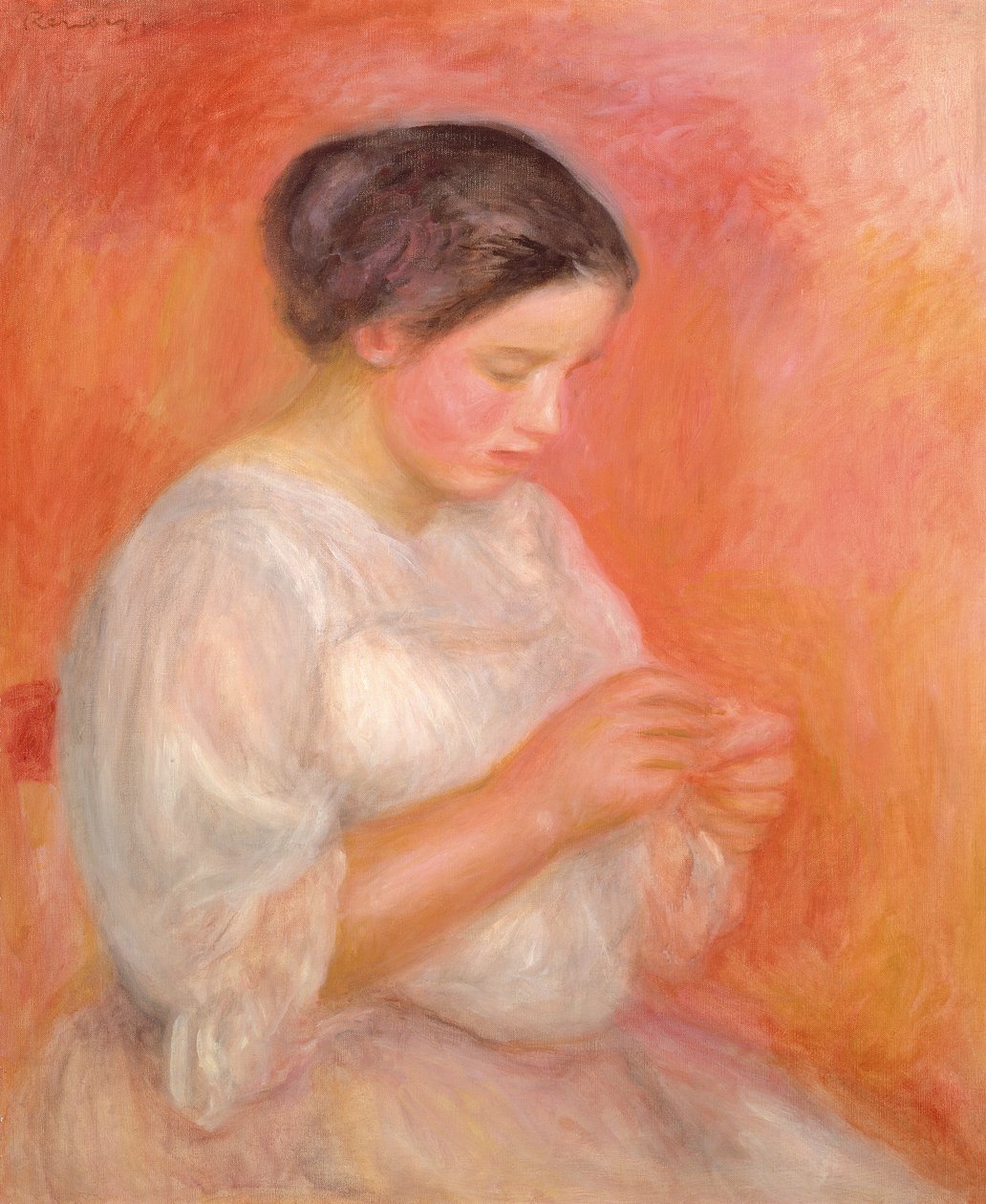 Kvinnasömnad av Pierre Auguste Renoir
