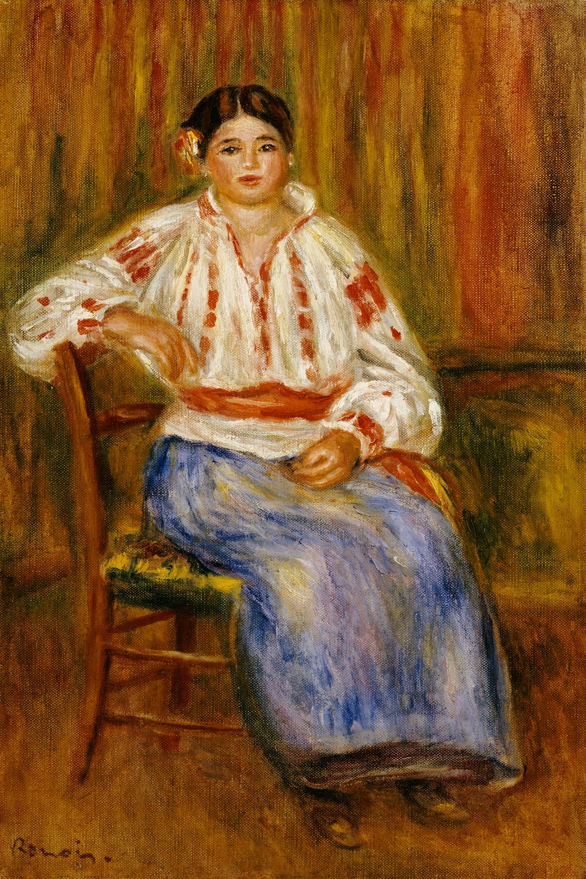 Ung rumän, 1914 av Pierre Auguste Renoir