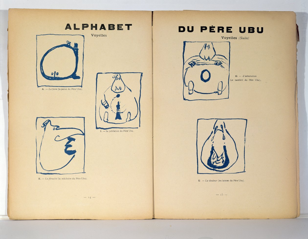 Alfabetet av Pere Ubu av Pierre Bonnard