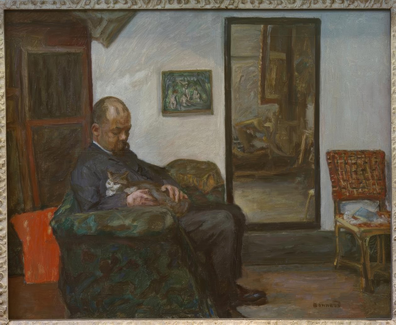 Porträtt av Ambroise Vollard av Pierre Bonnard