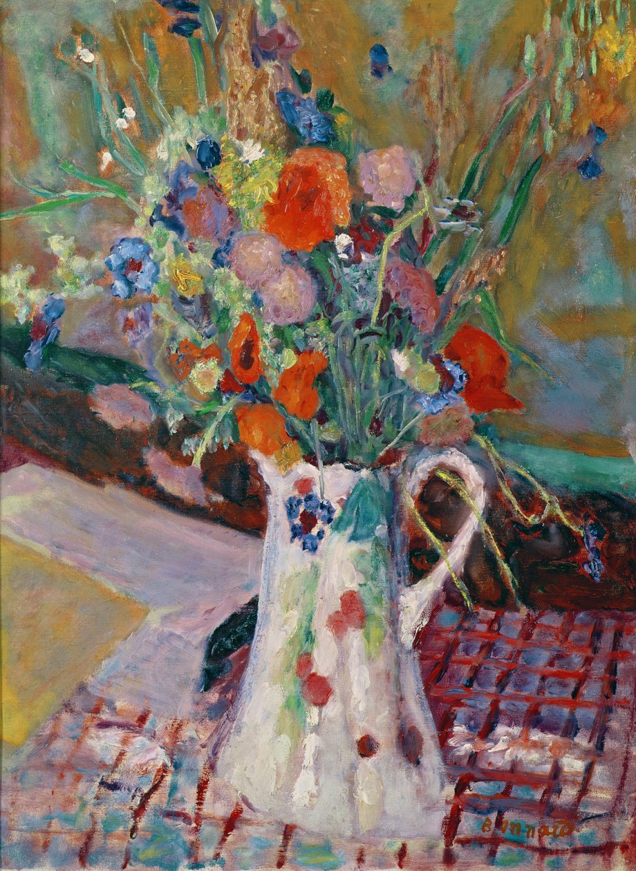 Bukett med vilda blommor, 1922 av Pierre Bonnard