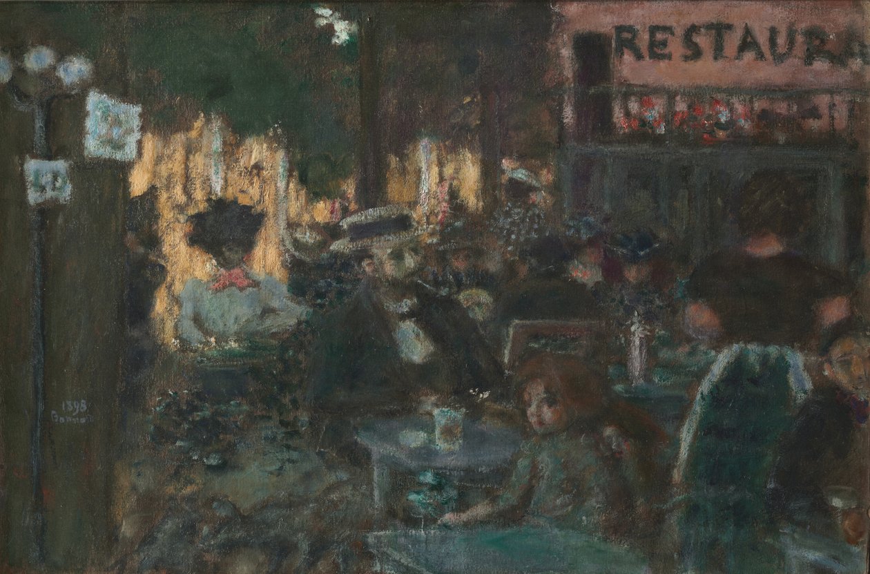Café Terrass av Pierre Bonnard