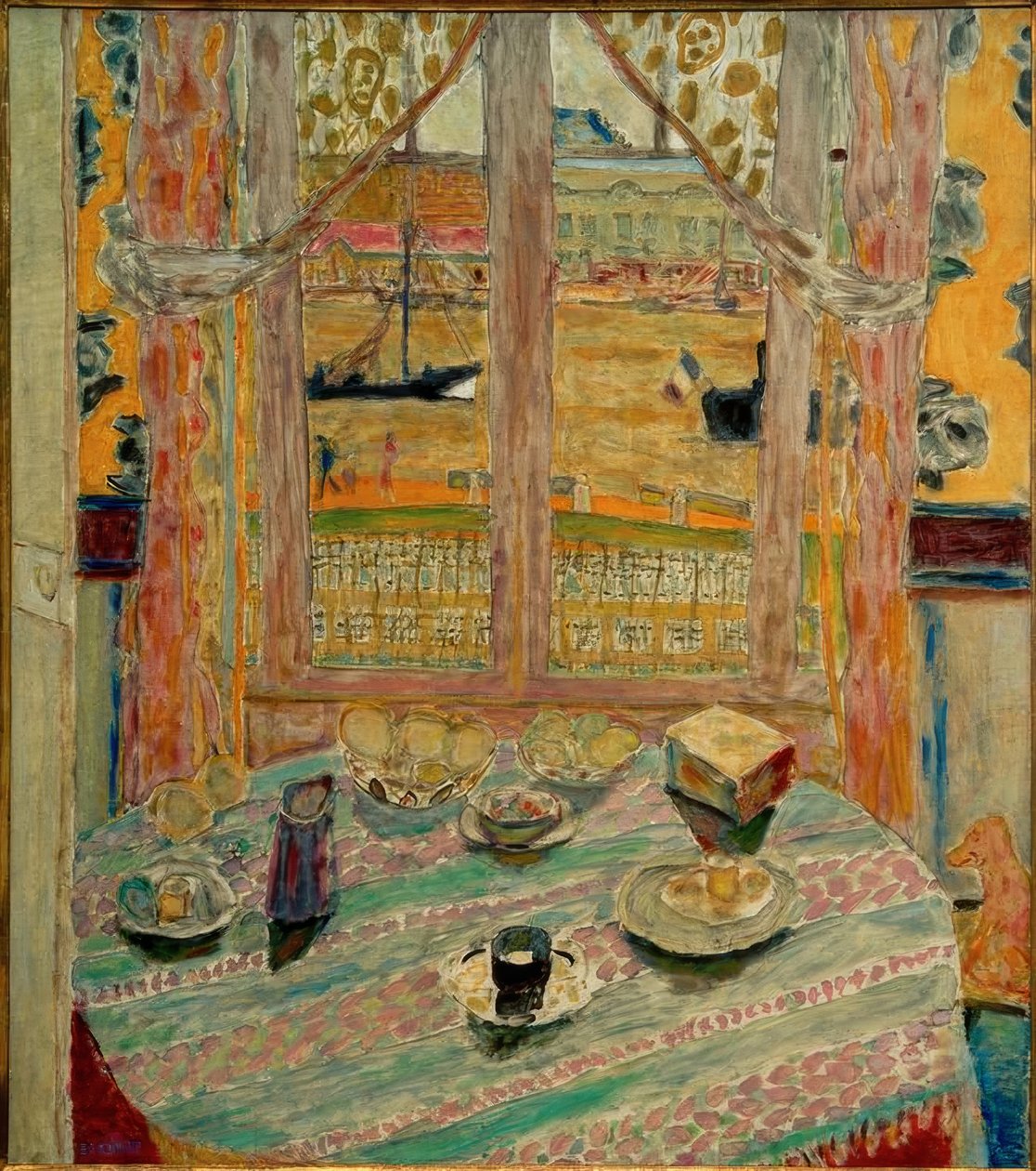 Bordshörna av Pierre Bonnard