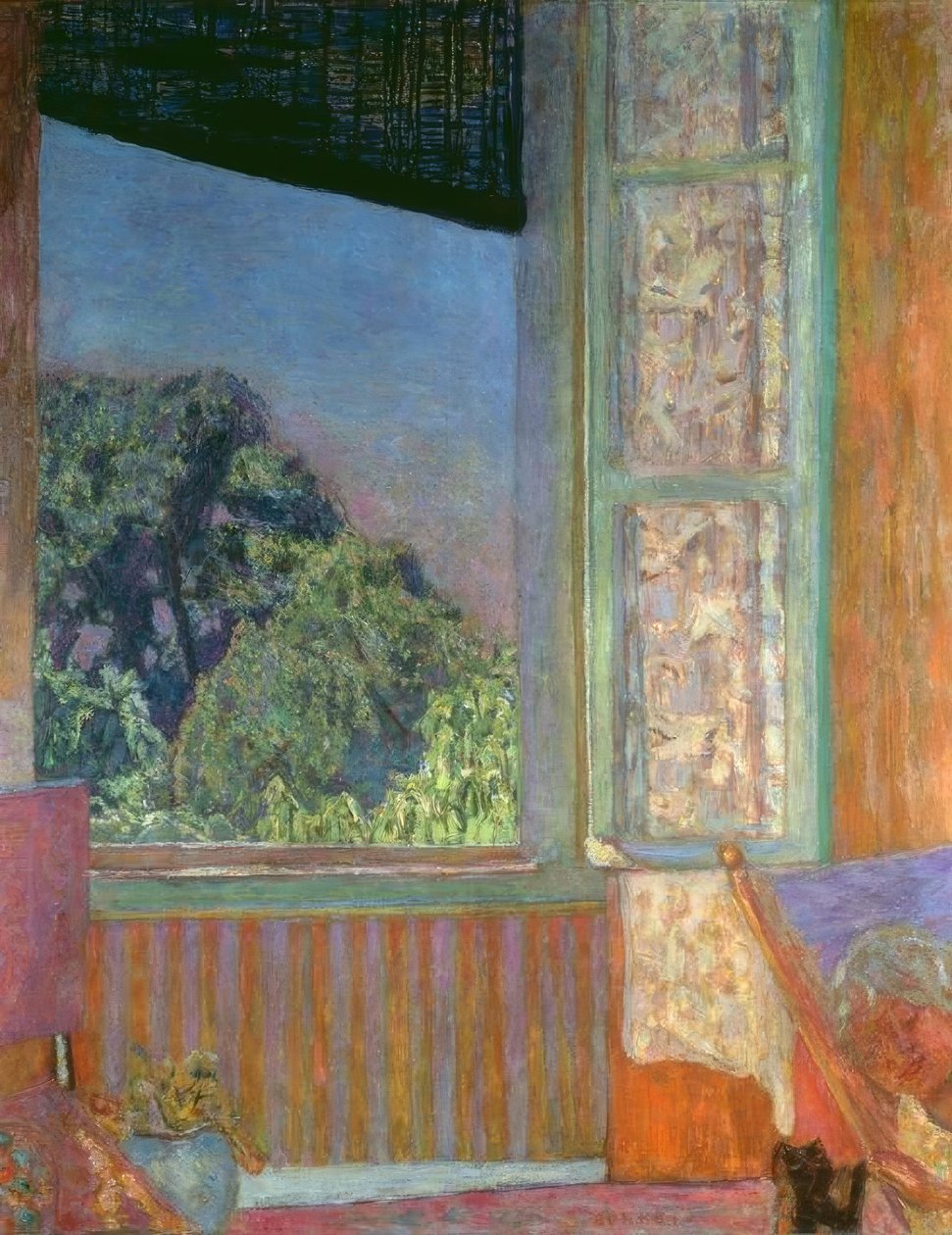 Det öppna fönstret av Pierre Bonnard