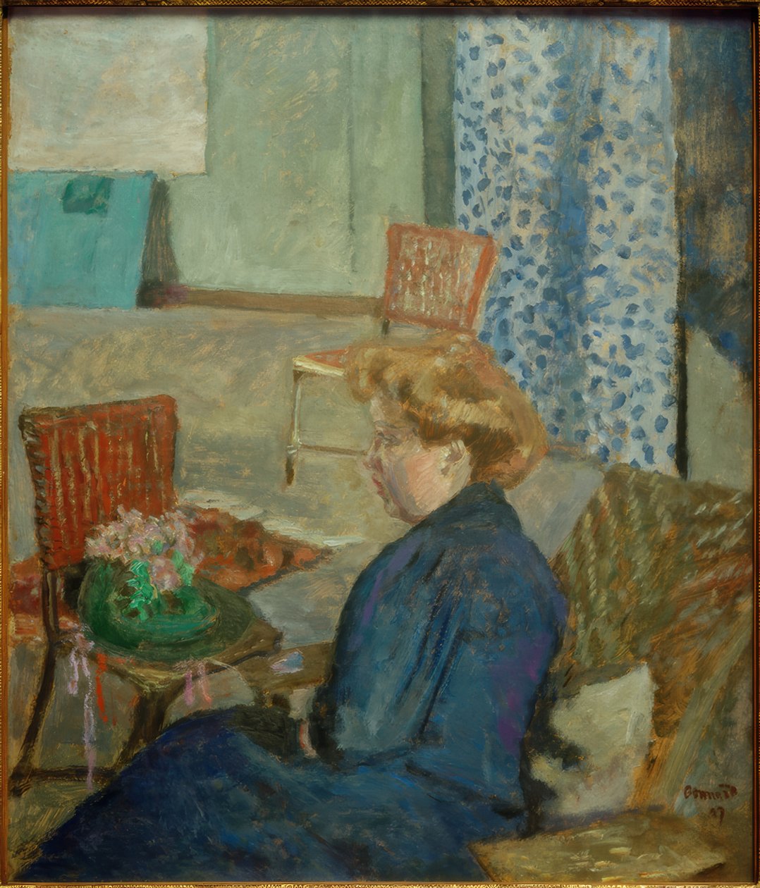 Die Modistin, 1907 av Pierre Bonnard