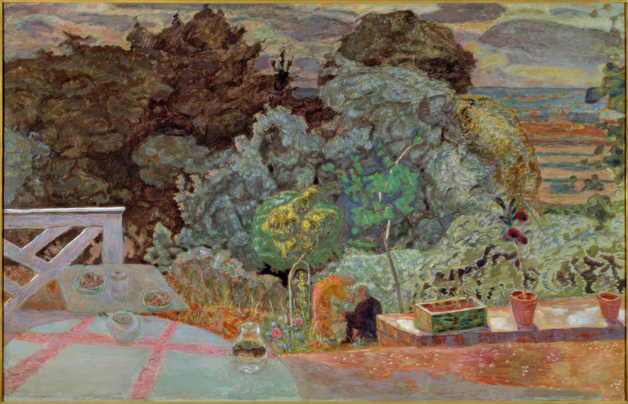 Terassen av Pierre Bonnard