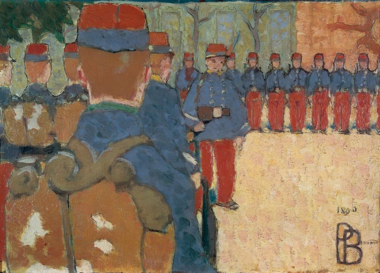 Övningen av Pierre Bonnard