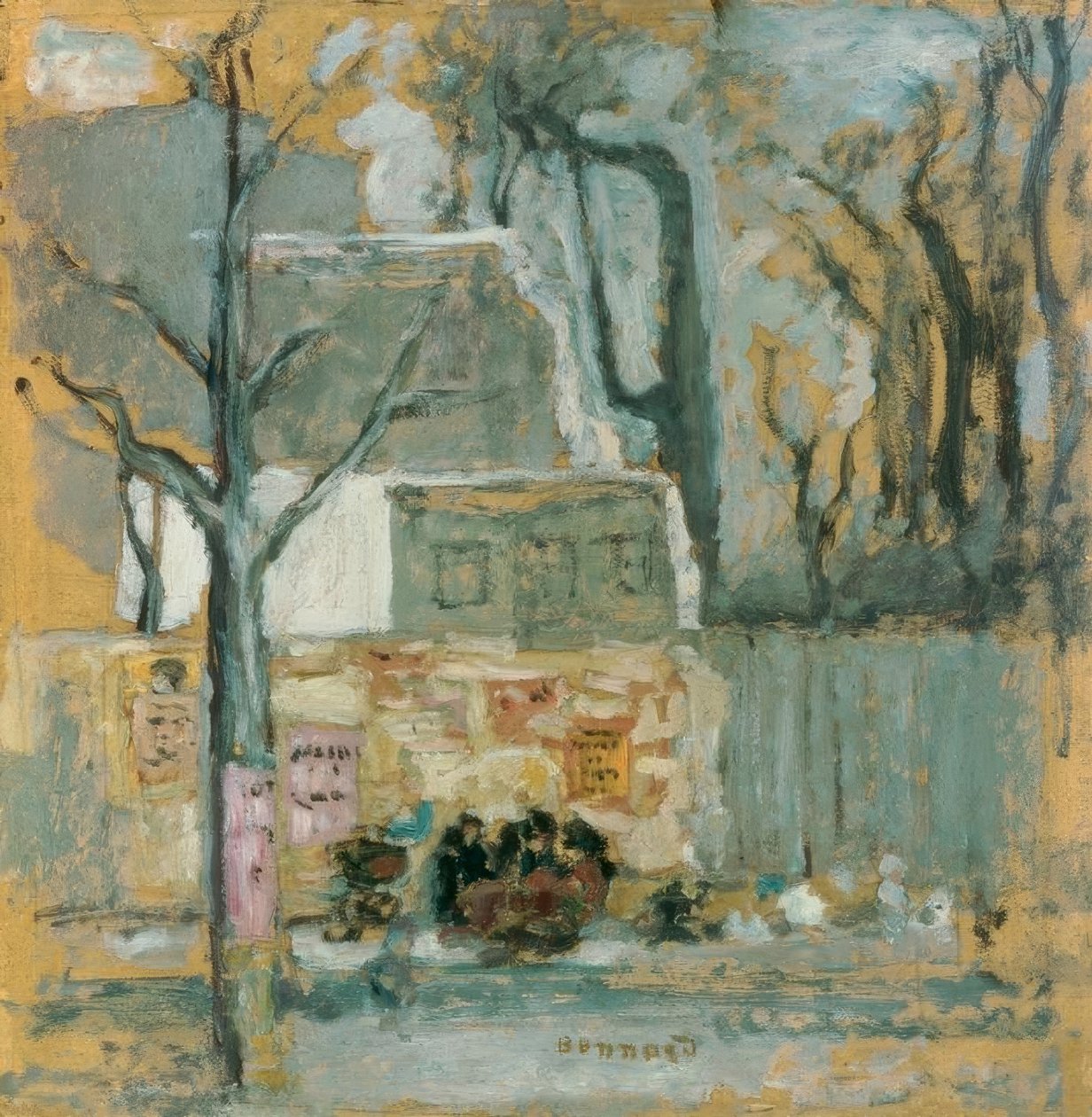 En hörna i Paris av Pierre Bonnard